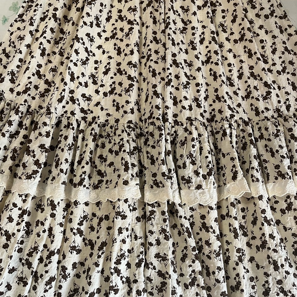 Floral Long Sleeve Maxi Dress - Picture 4 of 7